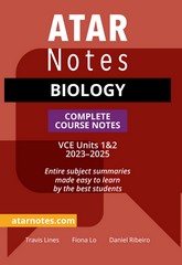 ATAR NOTES BIOLOGY VCE UNITS 1&2 COMPLETE COURSE NOTES (2023-2025)