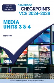 CHECKPOINTS VCE MEDIA UNITS 3&4 2024-2028 (INCL. BOOK & DIGITAL)