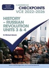 CHECKPOINTS VCE RUSSIAN REVOLUTION UNITS 3&4 2022-2026 (INCL. BOOK & DIGITAL)