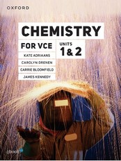 CHEMISTRY FOR VCE UNITS 1&2 (OXFORD) (INCL. BOOK & DIGITAL)