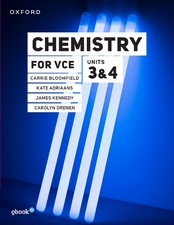 CHEMISTRY FOR VCE UNITS 3&4 (OXFORD) (INCL. BOOK & DIGITAL)