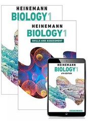 HEINEMANN BIOLOGY 1 (6TH ED) VCE UNITS 1&2 COMBO PACK (INCL. BOOK, SKILLS & ASSESSMENT WORKBOOK & DIGITAL)
