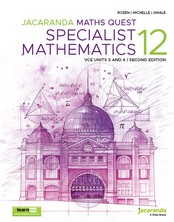 JACARANDA MATHS QUEST 12 SPECIALIST MATHEMATICS VCE UNITS 3&4 (2ND ED) (INCL. BOOK & DIGITAL)