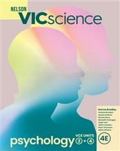 NELSON VICSCIENCE PSYCHOLOGY VCE UNITS 3&4 (4TH ED) (INCL. BOOK & DIGITAL)