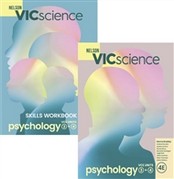 NELSON VICSCIENCE PSYCHOLOGY VCE UNITS 3&4 VALUE PACK (4TH ED) (INCL. STUDENT BOOK, WORKBOOK & DIGITAL)