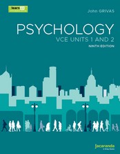 PSYCHOLOGY VCE UNITS 1&2 (9TH ED) (JACARANDA) (INCL. BOOK & DIGITAL)
