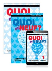 QUOI DE NEUF? 1 COMBO (2ND ED) (INCL. BOOK, ACTIVITY BOOK & DIGITAL)