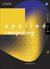 APPLIED COMPUTING VCE UNITS 1&2 (7TH ED) (INCL. BOOK & x1, 26 MONTH ACCESS CODE)
