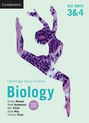 CAMBRIDGE SENIOR SCIENCE BIOLOGY VCE UNITS 3&4 (INCL. BOOK & DIGITAL)