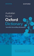 DICTIONARY: AUSTRALIAN POCKET OXFORD DICTIONARY (9TH ED)