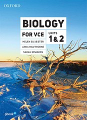 BIOLOGY FOR VCE UNITS 1&2 (OXFORD) (INCL. BOOK & DIGITAL)