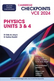 CHECKPOINTS VCE PHYSICS UNITS 3&4 2024 (INCL. BOOK & DIGITAL)