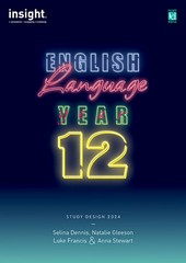 VCE U3&4 ENGLISH LANGUAGE YEAR 12 (INSIGHT) (INCL. BOOK & DIGITAL)