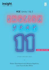 VCE UNITS 1&2 ENGLISH YEAR 11 (2ND ED) (INSIGHT) (INCL. BOOK & DIGITAL)