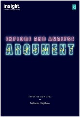 EXPLORE & ANALYSE ARGUMENT (INSIGHT) (INCL. BOOK & DIGITAL)