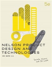 NELSON PRODUCT DESIGN & TECHNOLOGIES VCE UNITS 1-4 (5TH ED) (INC. BOOK & DIGITAL)