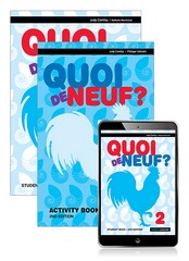 QUOI DE NEUF? 2 COMBO (2ND ED) (INCL. BOOK, ACTIVITY BOOK & DIGITAL)