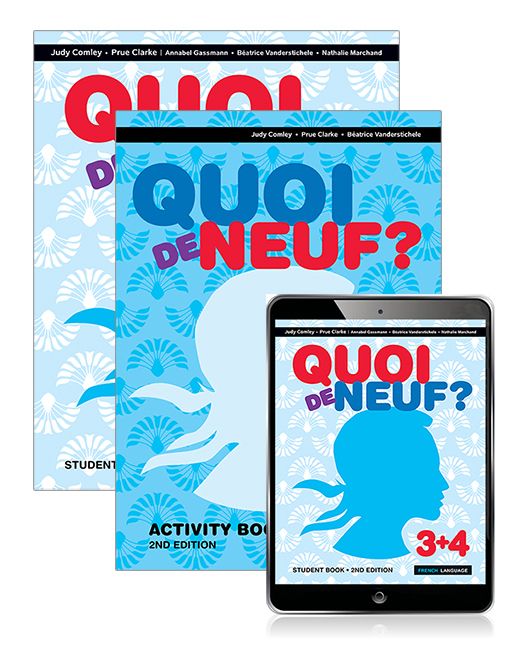 QUOI DE NEUF? 3&4 COMBO (2ND ED) (INCL. BOOK, ACTIVITY BOOK & DIGITAL)
