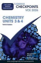 CHECKPOINTS VCE CHEMISTRY UNITS 3&4 2026 (INCL. BOOK & DIGITAL)