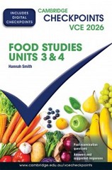 CHECKPOINTS VCE FOOD STUDIES UNITS 3&4 2026 (INCL. BOOK & DIGITAL)