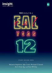 VCE UNTS 3&4 EAL YEAR 12 (INSIGHT) (INCL. BOOK & DIGITAL)