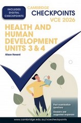 CHECKPOINTS VCE HEALTH & HUMAN DEVELOPMENT UNITS 3&4 2026 (INCL. BOOK & DIGITAL)