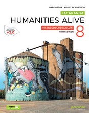 JACARANDA HUMANITIES ALIVE 8 VIC. CURR. (3RD ED) (INCL. BOOK & DIGITAL)